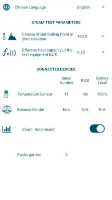 SQI Android App - Settings Page