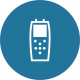 SQI-TM1 handheld blue icon