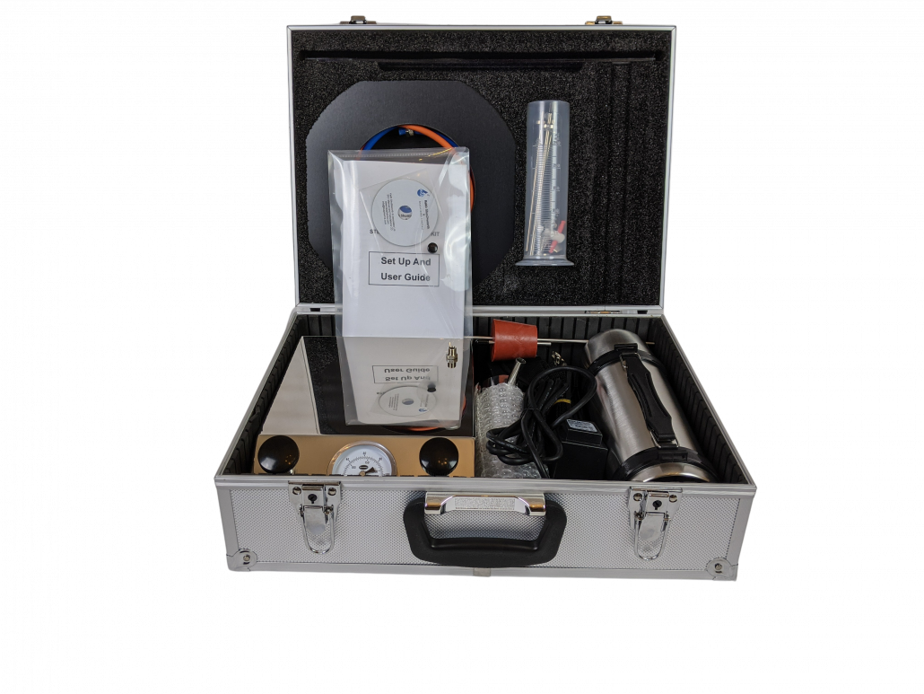 SQ1P Steam Test Kit - contents
